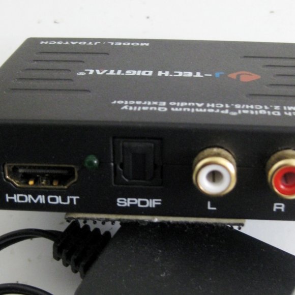 J-Tech Digital HDMI to SPDIF Optical / RCA Converter Adapter - Picture 2 of 2